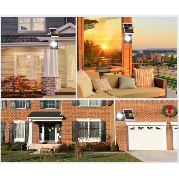 Polycrystalline Solar Powered Exterior Flood Lights 12v 60w Ip67 6000 lm