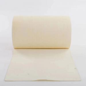 Buy cheap Asphalt Mixing Industrial Filter Cloth 2mm Dust Collector Filter Bag Material 450GSM ~ 650GSM product