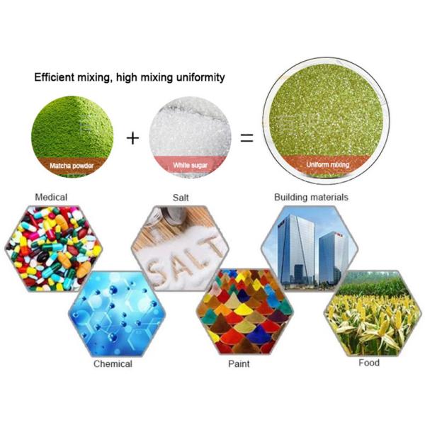 Stainless Steel 304 Double Cone Tumbler Blender For Continuous Or Batching