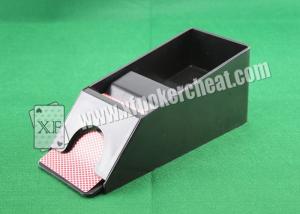 China Small Dealing Shoe Casino Cheating Devices With Infrared Camera on sale