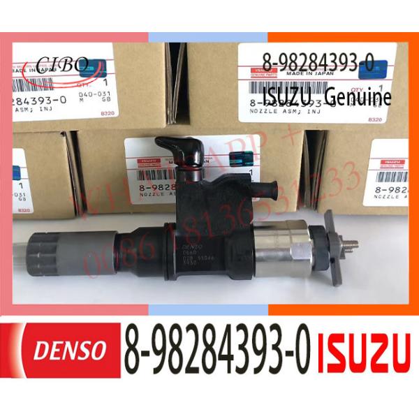 8-98284393-0 4HK1 ISUZU Diesel Engine Fuel Injector 095000-0660 095000-5000 095000-5012