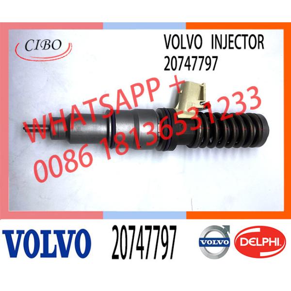 Diesel Engine Fuel Injector BEBE4D12001 20747797 VOE20747797 Injector For Excavator EC360 EC460 Nozzles