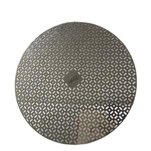 China PVD Plating Laser Cutting Small Holes SS420 416 Punching Parts on sale