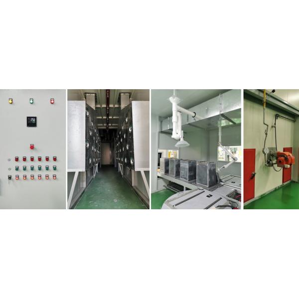 Powder Coating Line Madeinchina for Carbon Steel Sheet with Robot Polish
