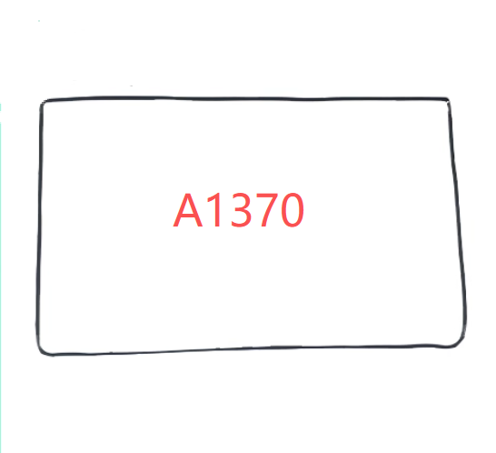 Wholesale MacBook Air 13" A1370 LCD Screen Bezel Rubber Ring Replacement | High-Quality Parts from China