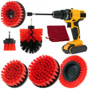 Buy cheap Kitchen Floor Grout Drill Brush Attachment Set For Washing Car Wheel Tyre Rim product