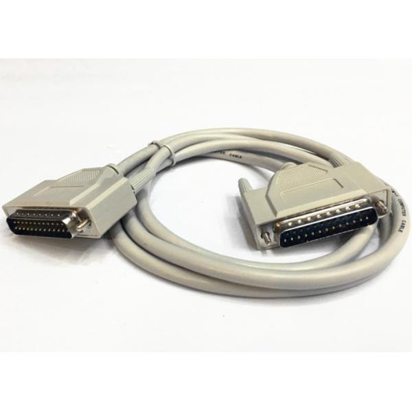 Double Shielded Cable / DB25 Parallel Cable With High Speed 25 Pin D Sub Connectors