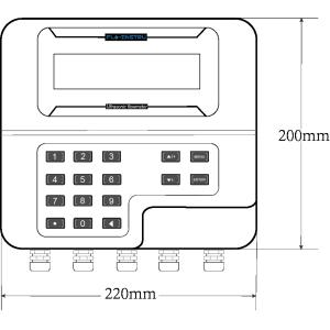 RS485 Fixed Clamp-On Flowmeter