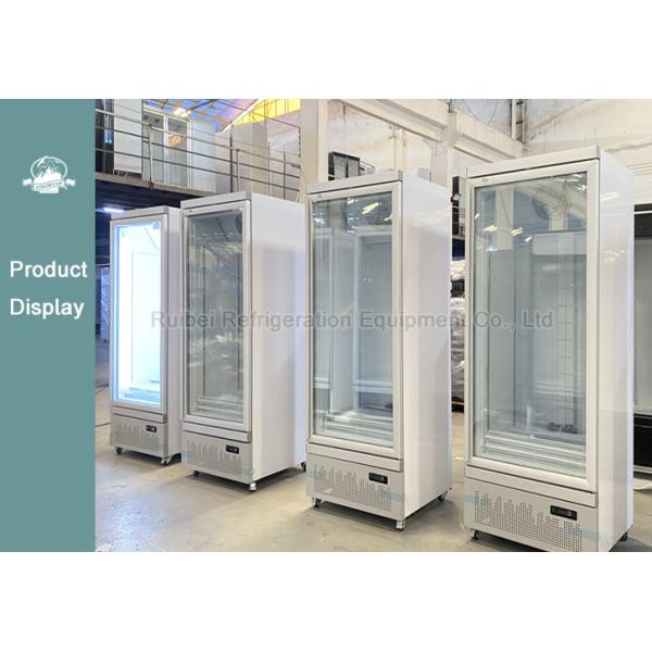 Supermarket Single Door Vertical Refrigerated Display Freezer