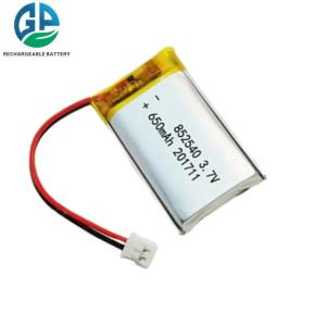 Buy cheap 3.7v 650mah Lithium Polymer Battery Ds 852540 product