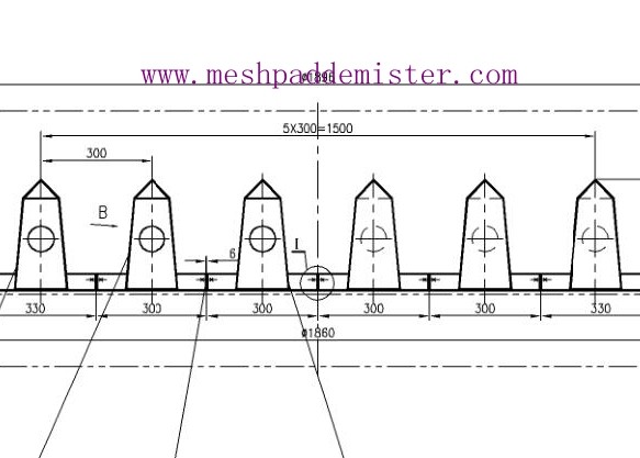 OEM 410ss Random Packing Support Plate In Distillation Tower