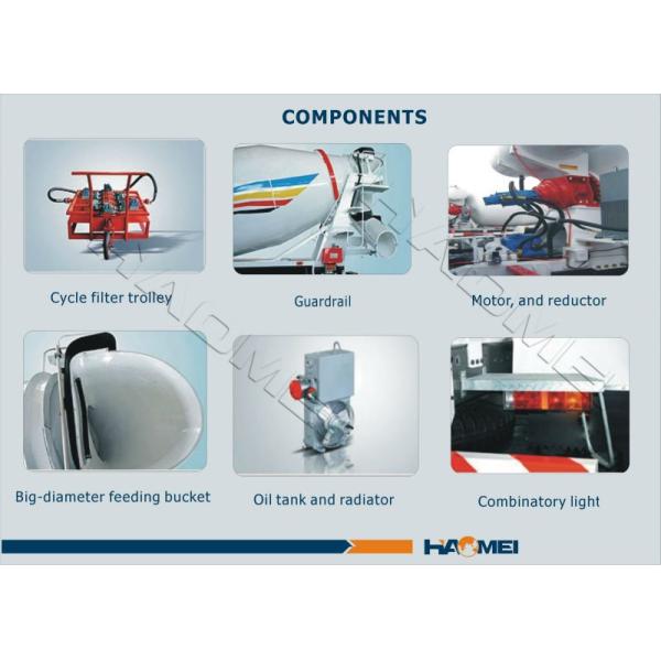 top-mounted truck mixer