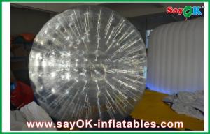 Buy cheap Entertainment  Zorb Ball / Transparent TPU Inflatable Grass Rolling Ball product