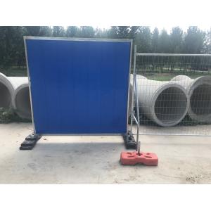 Buy cheap 2000*2160mm Steel Hoarding Fence Construction Site product