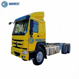 Buy cheap HOWO Left Hand Drive 371hp 40 Ton Heavy Cargo Truck With 12R24 Tyres product