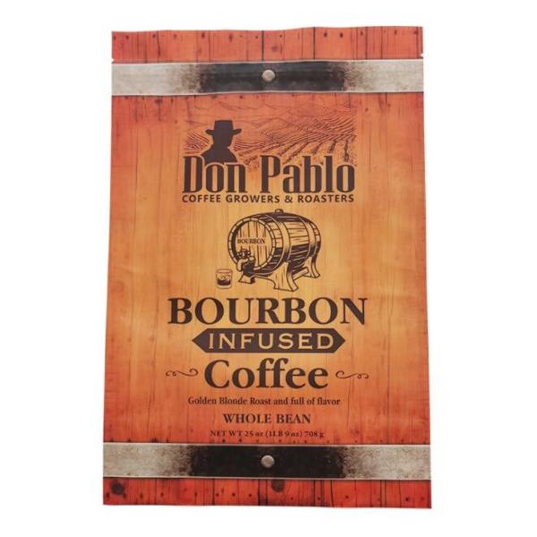 Food Grade Stand Up Zipper Pouch 250g Aluminum Foil 50 Microns For Coffee Packaging