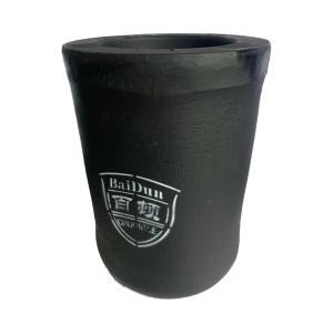 Buy cheap Customized Induction Furnace Crucible Cylindrical Crucible Silicon Carbide product