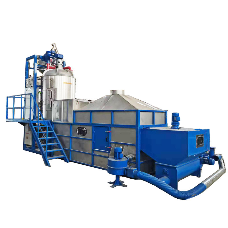 Mitsubishi PLC Batch EPS Pre Expander Machine With Auto To Filling Material
