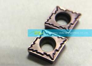 Buy cheap CCMT060204 MF CCMT Carbide Inserts / PVD Uncoated Carbide Inserts product