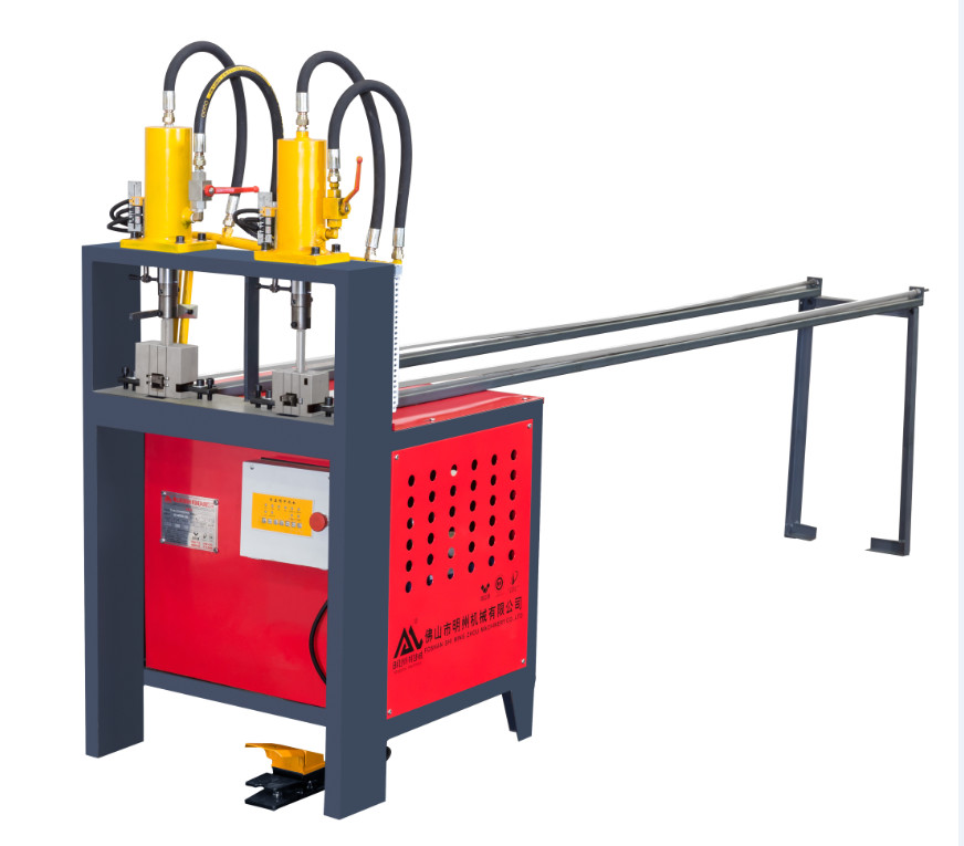 Buy cheap 220V 380V 50Hz Double Station Semi Automatic Punching Machine product