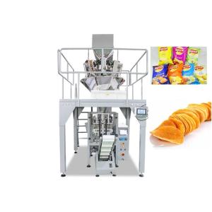 Automatic Food Packing Machine With Multihead Weigher CE Certification