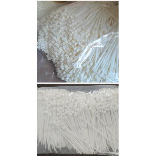 94V-0 Nylon 6.6 Cable Tie 150x3.6mm, Ø3~35mm Adjustable Flame Retardant Polyamide Zip Tie for Flame Resistant Applications