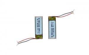 China High Capacity 110mAh Li Polymer Battery Pack 3.7V For Portable Outdoors Speaker on sale