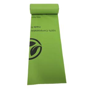 China Nontoxic D2W Green Bio Degradable Trash Bags Biodegradable Star Sealed on sale