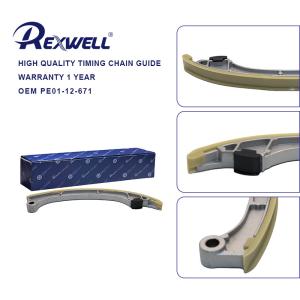 China Genuine Auto Engine Timing Chain Guide PE01-12-671 PE7W-12-571A for Japan MAZDA Timing Kit 6 CX-5 PEX3 PEXB PEXP AWD 2018- on sale