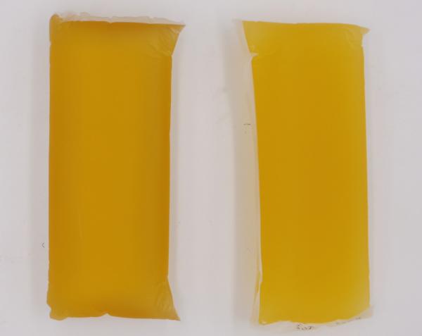 Yellow Transparent Solid Hot Melt Adhesive For Hygienic Products Baby Diapers