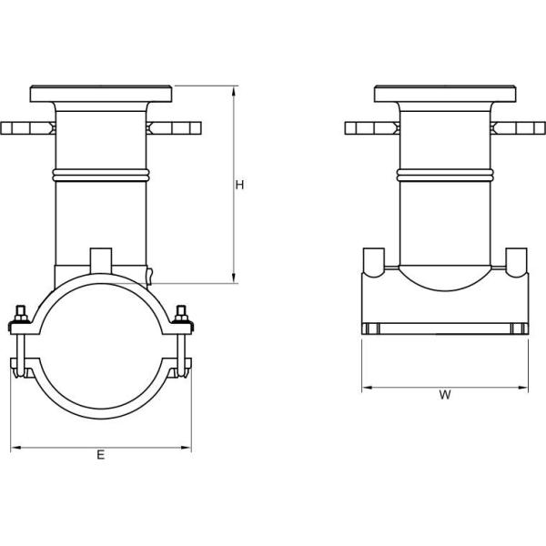 G-TECH FUSAMATIC™ ELECTROFUSION SADDLE TEE FOR PRESSURE DRILLING