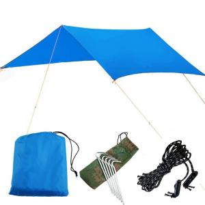 Buy cheap Outdoor Camping Beach Sunshade Sky Tent, Beach Canopy Tent Sun Shade, Gradient Beach Canopy, Stability Upgraded tent product