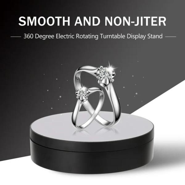 Adjustment Electric Motorized Rotating Turntable Display Stand Product Display Turntable