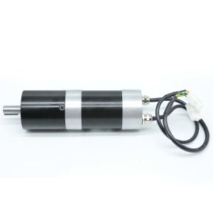 Powder Metallurgy Gearbox Motor NEMA23 24v 57mm 100 Rpm For Optical Turnstile