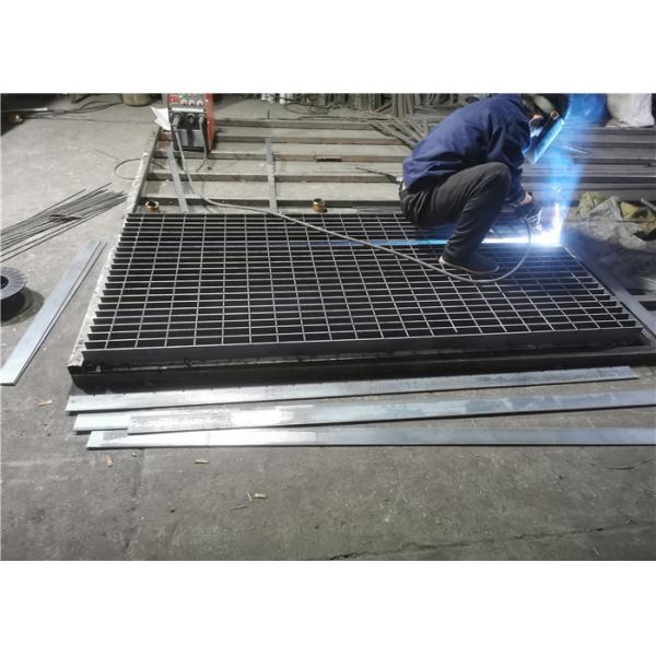 Construction Platform Catwalk Steel Grating 20mm Hot Dipped Galvanized