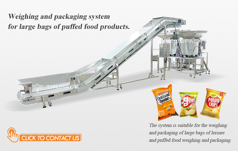 Automatic Cassava Chips Packaging Machine 60-100BPM 220V