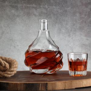 Buy cheap Super Flint Glass Custom 500ml 700ml Tequila Water Liquor Alcohol Vodka Whisky for Cork product