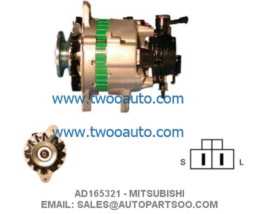 Buy cheap AD165320Q AD165321 - MITSUBISHI Alternator 12V 65A Alternadores product