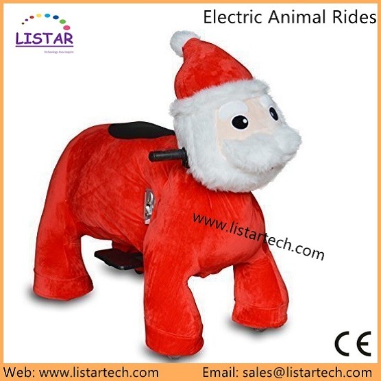 Canton SupplierBattery Operated Ride Animals with Christmas Animatronics Items