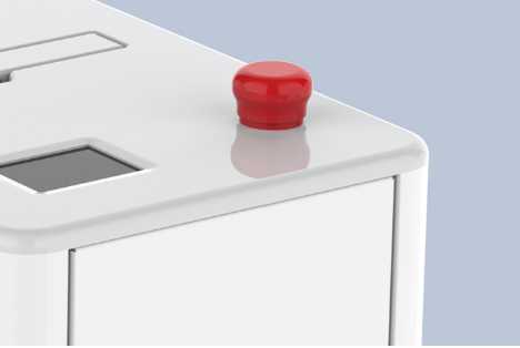 Dry fog atomization sterilizer has no residual disinfectant by lithium battery in TEXI