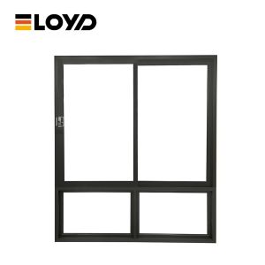 Triple-Track Aluminum Sliding Window for Wide Openings