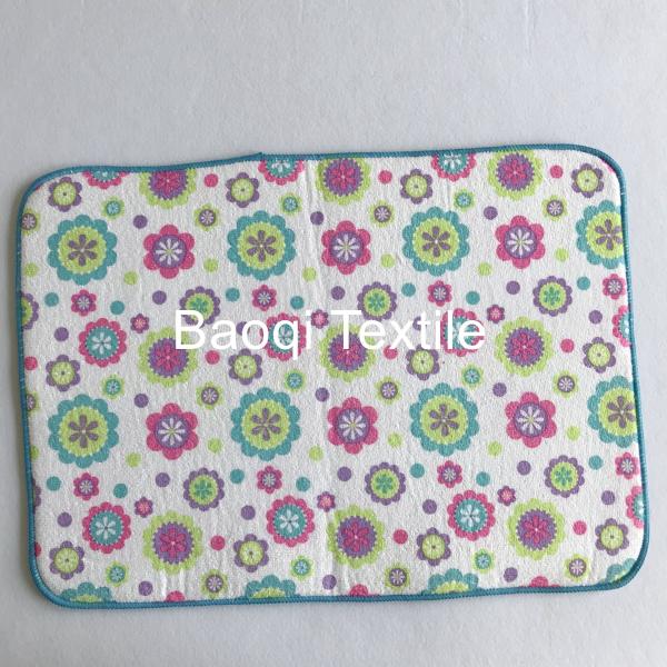 Microfiber memory foam bath mat，dry water microfiber bath mat ，washable mats ，microfiber floor mat