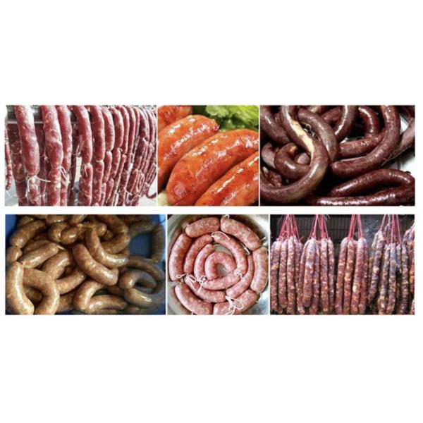 Save Time Vertical Sausage Automatic Pneumatic Quantitative Twisting Filling Machine