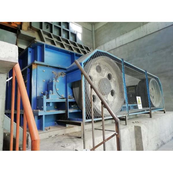 Less Than 800mm Feed Size Steel Double Roller Crusher 1000*2000mm