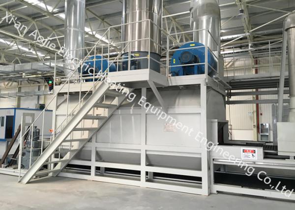Mesh Belt Aluminium Brazing Furnace , Advanced Atmosphere Protection Brazing