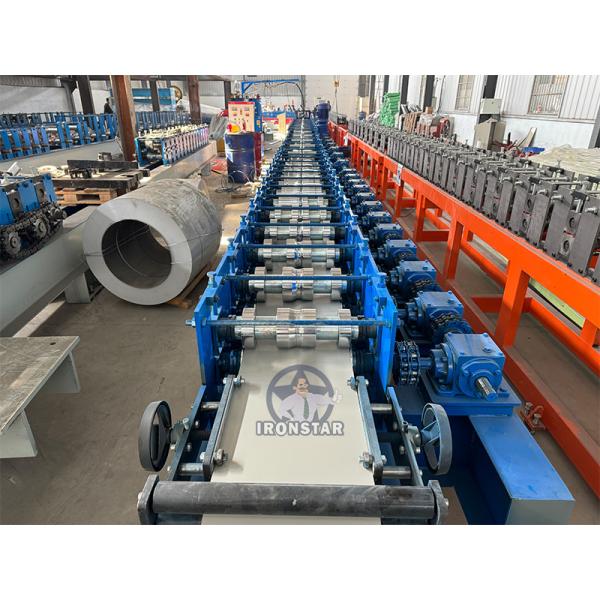 PU foam shutter door roll forming machine for Morocco rolling shutter machine