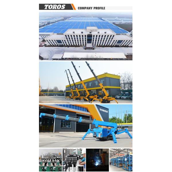 Telescopic Compact Spider Crane With Maximum Underground Head Of 20.5m
