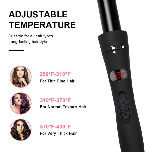 6 In 1 Interchangeable Ceramic Curling Set