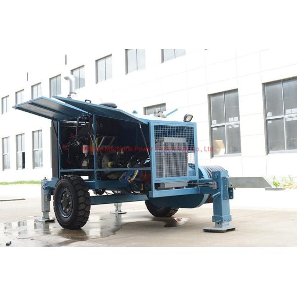 Adjustable Hydraulic Conductor Stringing Machine Bullwheel Cable Puller