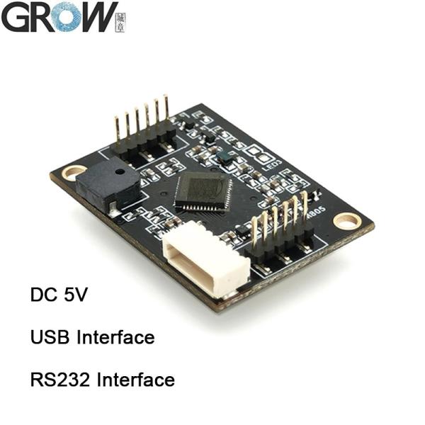 GROW GM805 Series DC5V USB/TTL232 Interface 1D/2D QR Bar Code Reader PDF417 Barcode Scanner Module for Arduino Windows Android